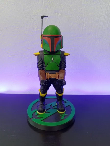 Boba Fett Soporte de Joystick Impreso en 3D