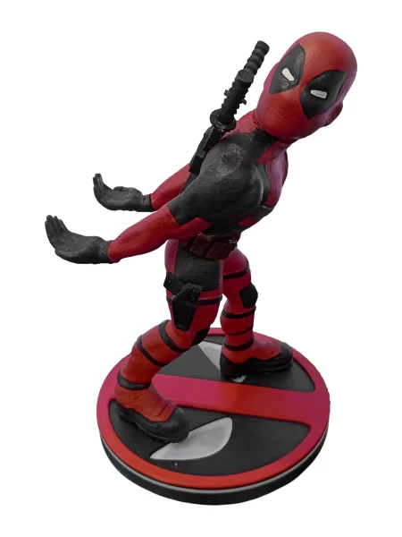 Deadpool Soporte de Control Impreso en 3D