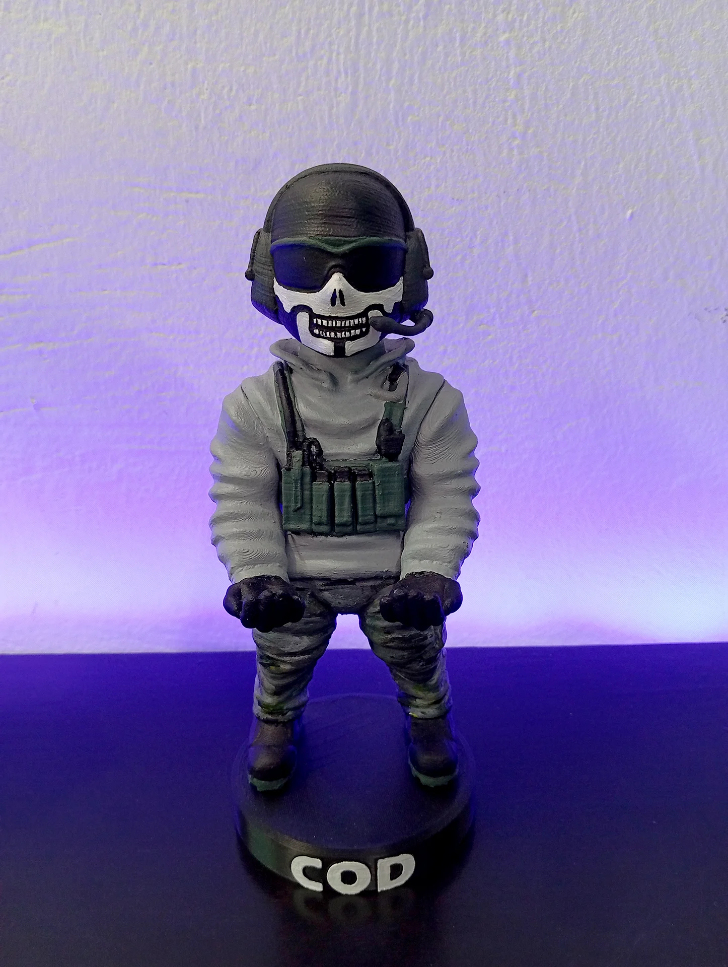 Ghost Cod Soporte de Control Impreso en 3D
