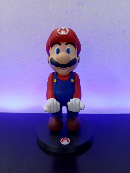 Mario Bros Soporte de Joystick Impreso en 3D