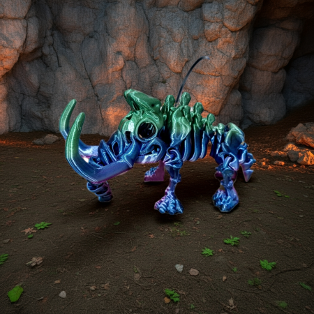 Mamut Skeleton Impreso en 3D