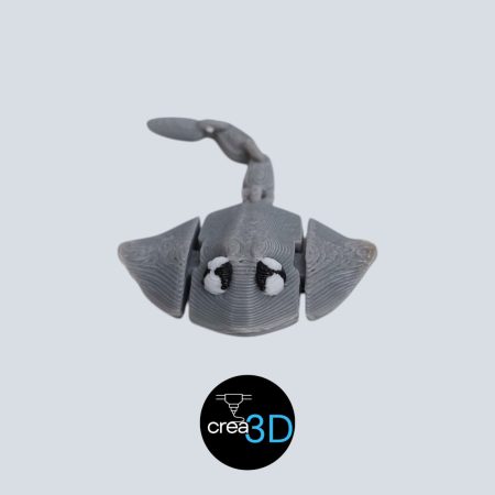 Mini Mantarraya Impreso en 3D