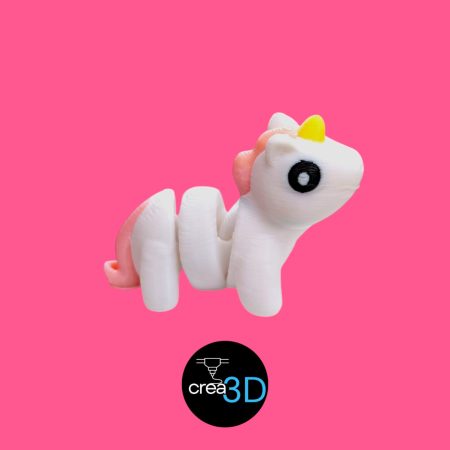 Mini Unicornio Impreso en 3D