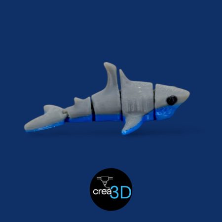 Mini Tiburon  Impreso en 3D